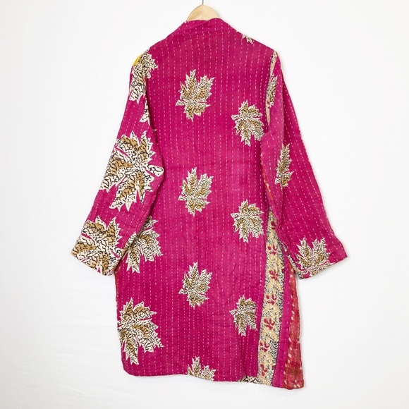 She’s 1 Oak She’s one of a kind multicolored open closure reversible kimono - Picture 8 of 9
